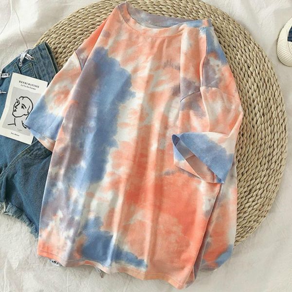 women's t-shirt short sleeve t-shirts women tie-dye o-neck chic plus size 2xl oversize tees teens womens harajuku high street ulzzang i, White
women's t-shirt short sleeve t-shirts women tie-dye o-neck chic plus size 2xl oversize tees teens womens harajuku high street ulzzang i, White