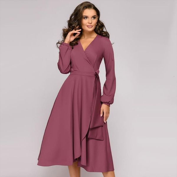 vintage sashes lantern sleeve womens dresses a line party long v neck solid casual autumn fashion, Black;gray
vintage sashes lantern sleeve womens dresses a line party long v neck solid casual autumn fashion, Black;gray