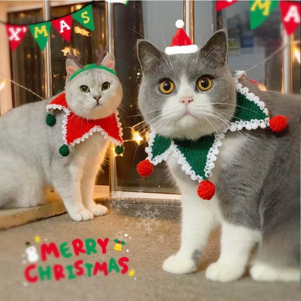 cat costumes cute pet collar christmas theme scarp handmade snowflake knitted neckerchief muffler for puppy kitten grooming accessories
cat costumes cute pet collar christmas theme scarp handmade snowflake knitted neckerchief muffler for puppy kitten grooming accessories