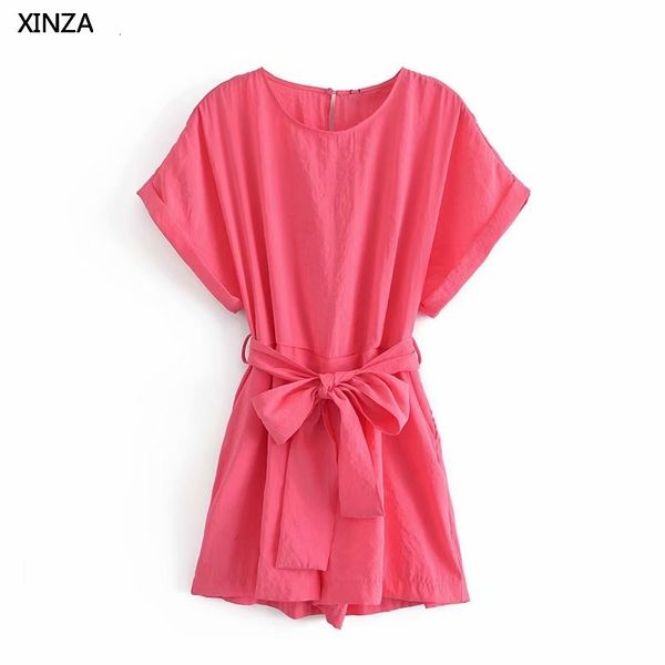 women's jumpsuits & rompers women belted short jumpsuit summer sleeve vintage pink playsuit fashion back opening woman pleated 5u, Black;white
women's jumpsuits & rompers women belted short jumpsuit summer sleeve vintage pink playsuit fashion back opening woman pleated 5u, Black;white