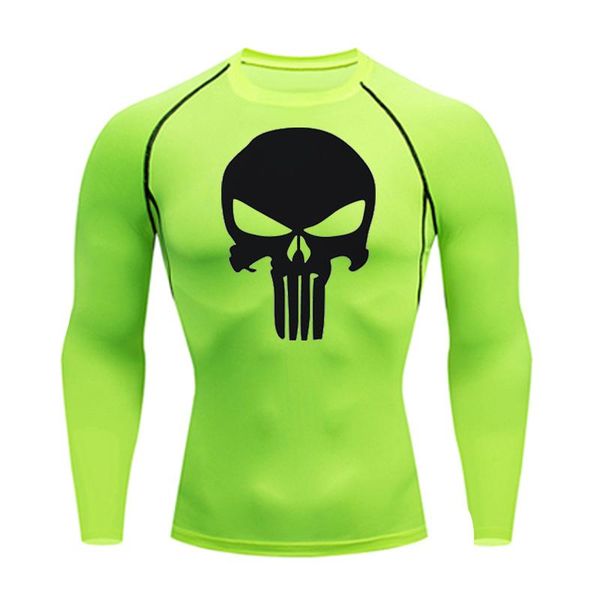 men's t-shirts long sleeve compression shirt rashgarda mma bodybuilding t-shirt skull quick dry summer gym workout, White;black
men's t-shirts long sleeve compression shirt rashgarda mma bodybuilding t-shirt skull quick dry summer gym workout, White;black