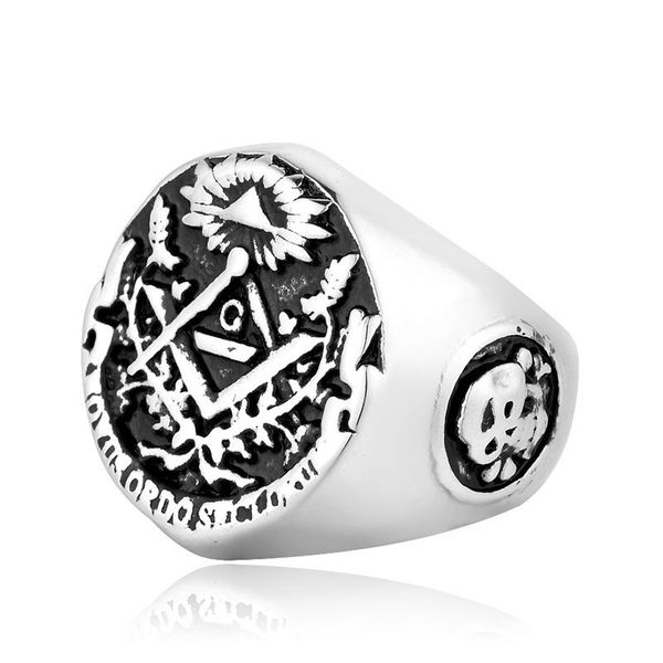 cluster rings ason masonic ring for men silver master mason signet meski men's punk gift man woman female movie jewelry, Golden;silver
cluster rings ason masonic ring for men silver master mason signet meski men's punk gift man woman female movie jewelry, Golden;silver