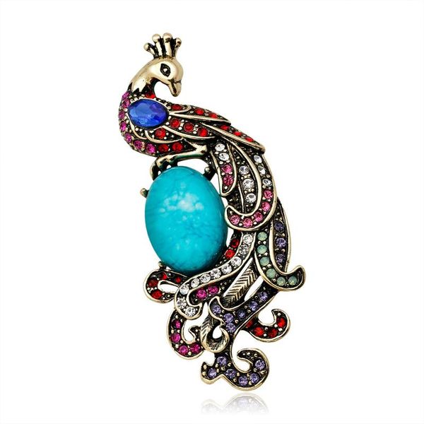 pins, brooches stylish and sophisticated high-end peacock brooch elegant retro animal ladies corset, Gray
pins, brooches stylish and sophisticated high-end peacock brooch elegant retro animal ladies corset, Gray