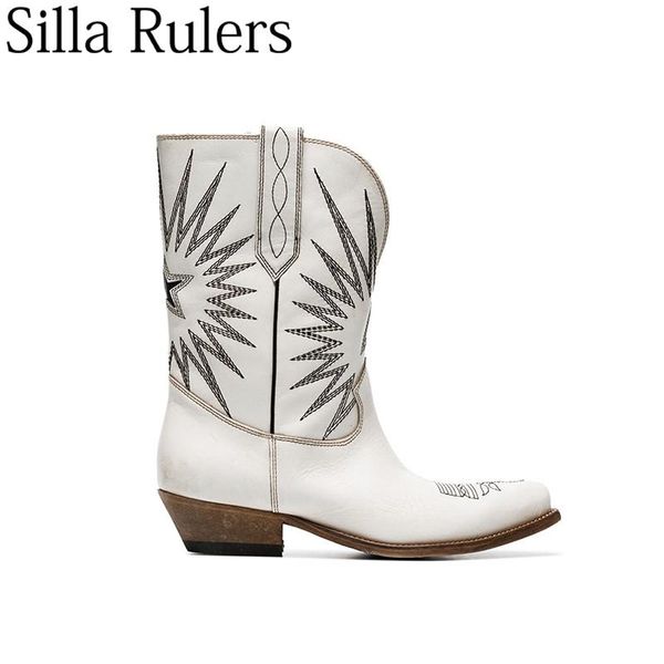 boots silla rulers 2021 winter western cowboy woman chunky heels embroidery ankle runway zapatos de mujer, Black
boots silla rulers 2021 winter western cowboy woman chunky heels embroidery ankle runway zapatos de mujer, Black