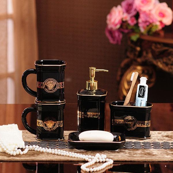bath accessory set bathroom accessories ceramic tooth brush holder soap dish dispenser gargle cup dew container 5pcs per
bath accessory set bathroom accessories ceramic tooth brush holder soap dish dispenser gargle cup dew container 5pcs per
