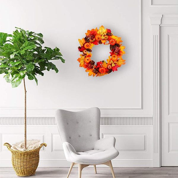 decorative flowers & wreaths pumpkin maple wreath autumn festival door hanging home decor christmas garland
decorative flowers & wreaths pumpkin maple wreath autumn festival door hanging home decor christmas garland