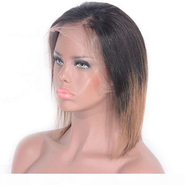 ombre peruvian straight lace front wig 1b 4 27 human hair bob wig 8 inch full end lace wig, Black;brown
ombre peruvian straight lace front wig 1b 4 27 human hair bob wig 8 inch full end lace wig, Black;brown