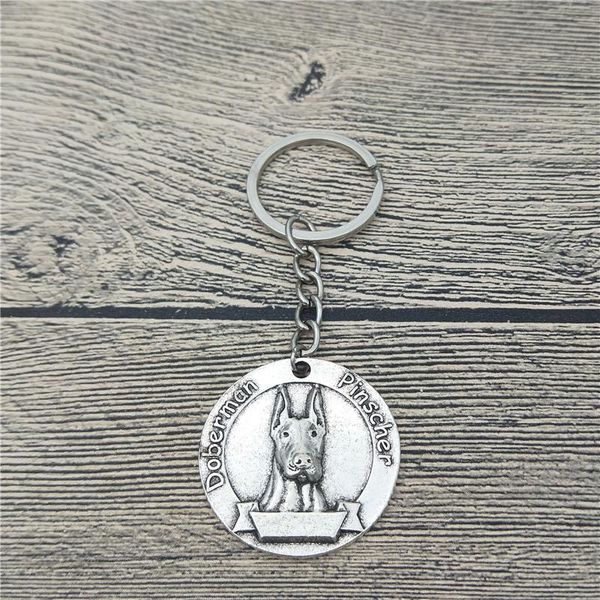 keychains vintage doberman pinscher antique plated bronze key chains keyrings pet dog jewellery, Silver
keychains vintage doberman pinscher antique plated bronze key chains keyrings pet dog jewellery, Silver