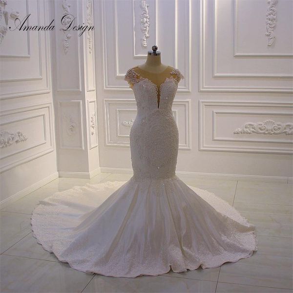 other wedding dresses amanda design brautkleider hochzeitskleid cap sleeve lace applique pearls mermaid dress, White
other wedding dresses amanda design brautkleider hochzeitskleid cap sleeve lace applique pearls mermaid dress, White