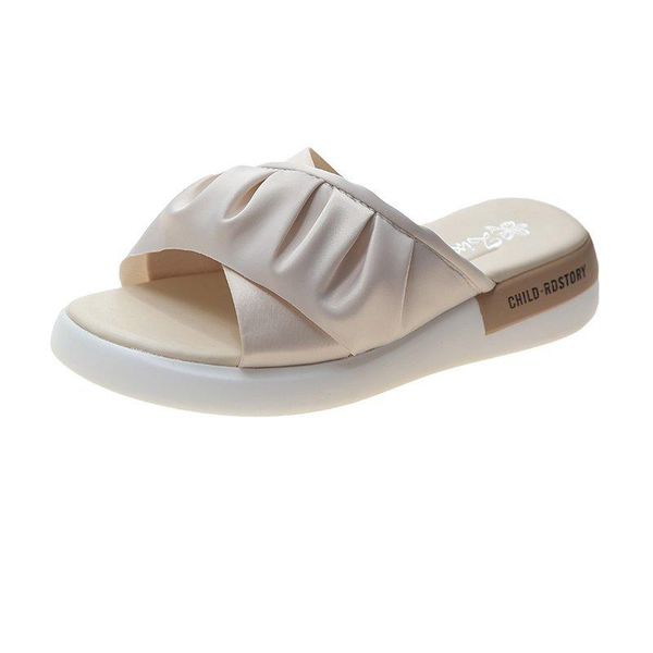 slippers summer comfortable frilled white black apricot women's shoes fashionable one-word lazy
slippers summer comfortable frilled white black apricot women's shoes fashionable one-word lazy