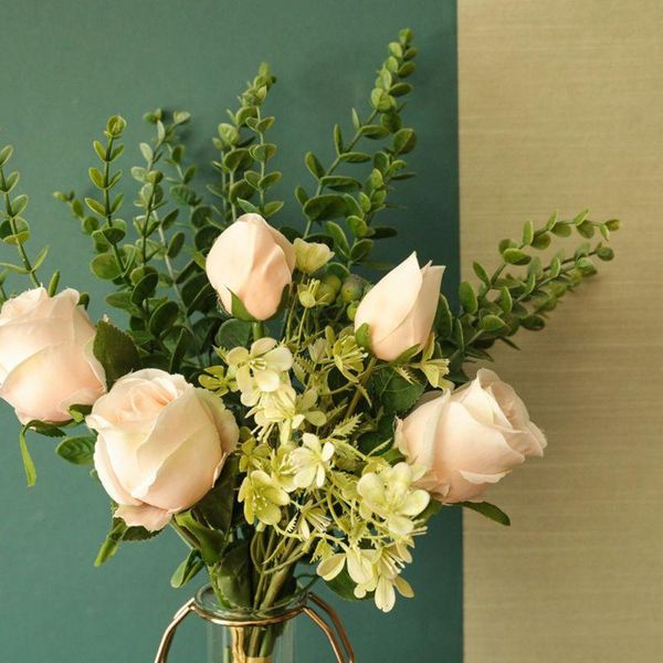 artificial rose bouquet decoration for room patio house office wedding bouquet table flowers arrangement decor
artificial rose bouquet decoration for room patio house office wedding bouquet table flowers arrangement decor