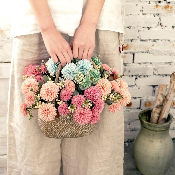decorative flowers & wreaths simulation flower hydrangea dandelion bouquet living room table decoration wall road lead arrangementornaments
decorative flowers & wreaths simulation flower hydrangea dandelion bouquet living room table decoration wall road lead arrangementornaments