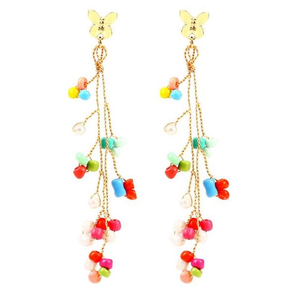 dangle & chandelier women beaded earrings butterfly design bead fashion earring statement for party jewelry, Silver
dangle & chandelier women beaded earrings butterfly design bead fashion earring statement for party jewelry, Silver
