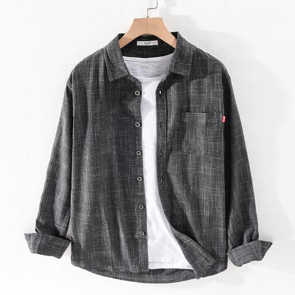 2021 new style long-sleeved pure cotton brand spring and autumn shirts for men casual comfortable shirt mens camisa uuvv, White;black
2021 new style long-sleeved pure cotton brand spring and autumn shirts for men casual comfortable shirt mens camisa uuvv, White;black