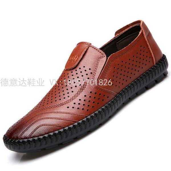 men's sho summer men's busins casual leather soft soled driving comfortable hollow out breathable real
men's sho summer men's busins casual leather soft soled driving comfortable hollow out breathable real