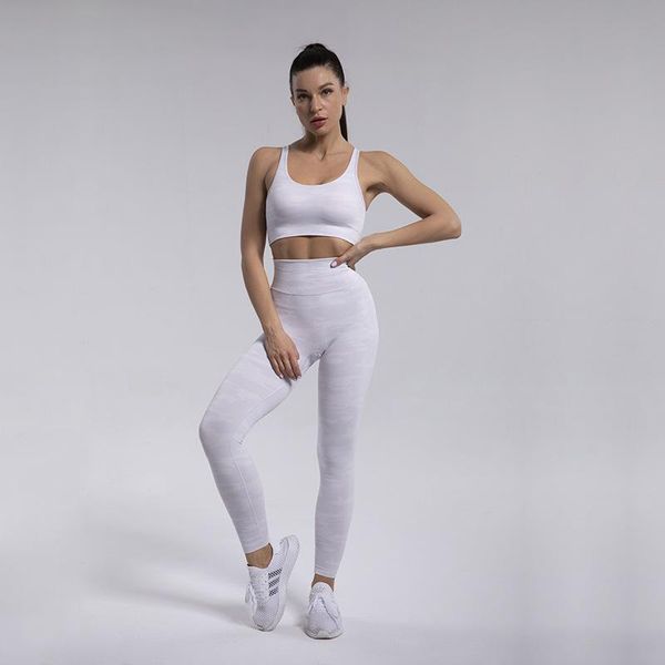 yoga outfit camouflage seamless women's sports set bra gym fitness vest sportswear high waist tight trousers g7
yoga outfit camouflage seamless women's sports set bra gym fitness vest sportswear high waist tight trousers g7