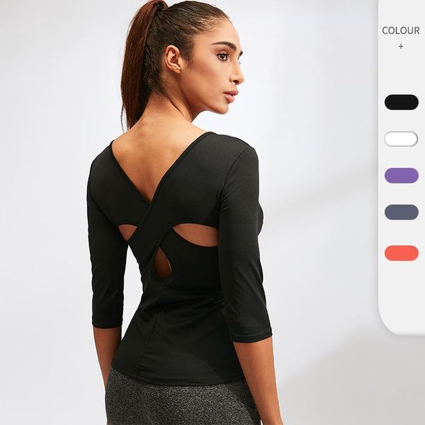 women's yoga wear, fitness, running, dance, tight-fitting quick-drying cross-back beauty, long-sleeved 92501
women's yoga wear, fitness, running, dance, tight-fitting quick-drying cross-back beauty, long-sleeved 92501