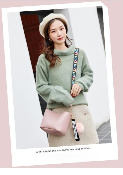evening bags women large capacity bucket bag style fashion wide shoulder strap plush ball tassel messenger simple and trendy handbag
evening bags women large capacity bucket bag style fashion wide shoulder strap plush ball tassel messenger simple and trendy handbag