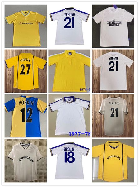 retro classic soccer jerseys 1972 1978 1998 1995 1996 1999 2000 2001 leeds yeboah smith football shirt, Black;yellow
retro classic soccer jerseys 1972 1978 1998 1995 1996 1999 2000 2001 leeds yeboah smith football shirt, Black;yellow