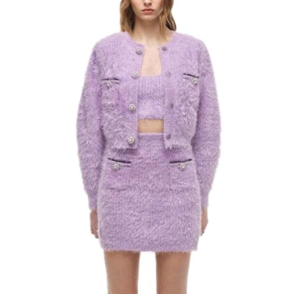 women's two piece pants 3 crop and skirt set 2021 fall clothes for women violet sweater cardigan + tank +knit one step mini suit, White
women's two piece pants 3 crop and skirt set 2021 fall clothes for women violet sweater cardigan + tank +knit one step mini suit, White