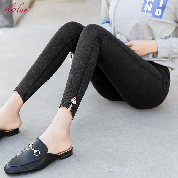 women's pants & capris aselnn 2021 autumn winter women fashion feet split pencil casual elastic waist slim plus size ankle-length solid, Black;white
women's pants & capris aselnn 2021 autumn winter women fashion feet split pencil casual elastic waist slim plus size ankle-length solid, Black;white