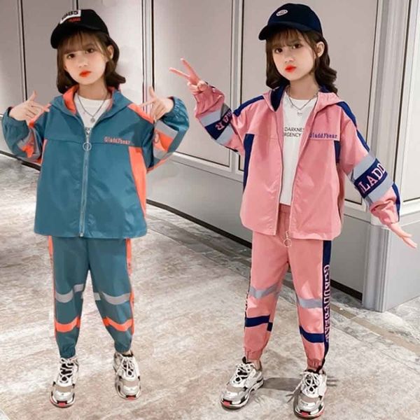 girls sports clothes children's printed letter coat + pants 2pcs clothing teenage tracksuits kids school hooded sportswear, White
girls sports clothes children's printed letter coat + pants 2pcs clothing teenage tracksuits kids school hooded sportswear, White