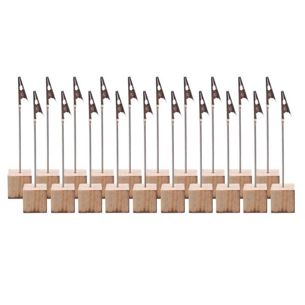 party decoration 20pcs creative table number holders wedding name holder clips picture memo note po stand
party decoration 20pcs creative table number holders wedding name holder clips picture memo note po stand
