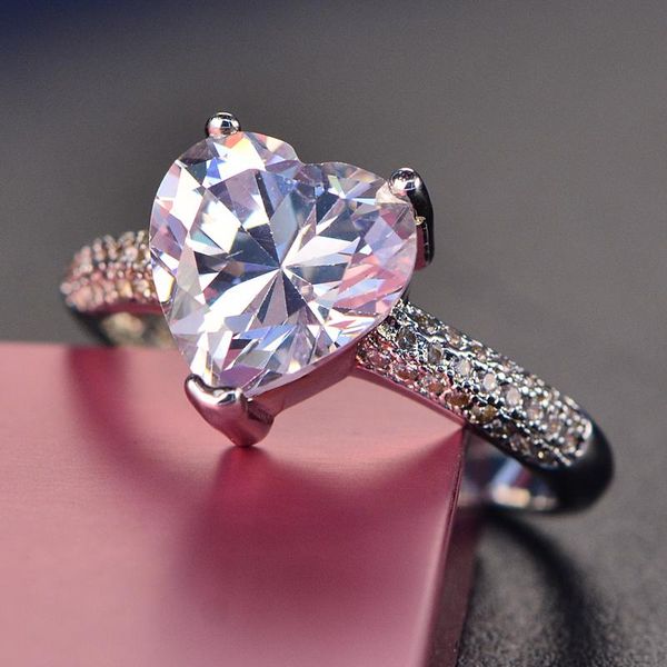 cluster rings trendy jewelry heart for women cubic zirconia bridal wedding engagement ring ringen charms bague 048, Golden;silver
cluster rings trendy jewelry heart for women cubic zirconia bridal wedding engagement ring ringen charms bague 048, Golden;silver
