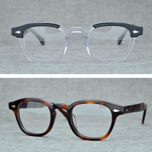 fashion sunglasses frames johnny depp eyeglasses zolman optical glasses frame transparent lens men women acetate vintage quality, Black
fashion sunglasses frames johnny depp eyeglasses zolman optical glasses frame transparent lens men women acetate vintage quality, Black