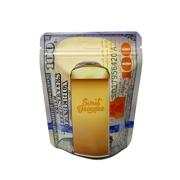 sweet decades mylar bags dirty benjamins smell proof resealable aluminum ziplocks heat sealable food storage stand up bag 3.5g 4*5 inch
sweet decades mylar bags dirty benjamins smell proof resealable aluminum ziplocks heat sealable food storage stand up bag 3.5g 4*5 inch