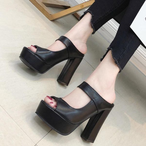 dress shoes platform block heels women summer high sandals black leather hollow heel sandal open toe mules
dress shoes platform block heels women summer high sandals black leather hollow heel sandal open toe mules