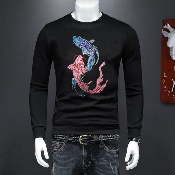 men's hoodies & sweatshirts british style men fashion pullover round neck drill hoodie mens clothes casual sportswear, Black
men's hoodies & sweatshirts british style men fashion pullover round neck drill hoodie mens clothes casual sportswear, Black