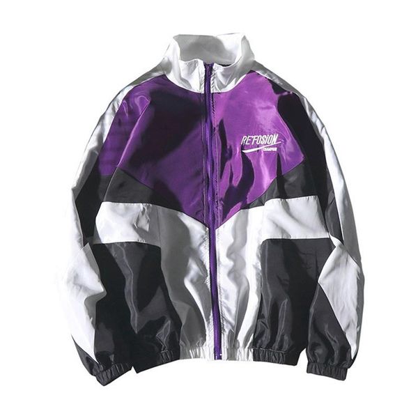 men's jackets 2021 hip hop men windbreaker loose large size zipper casual coat patchwork autumn women jacket thin, Black;brown
men's jackets 2021 hip hop men windbreaker loose large size zipper casual coat patchwork autumn women jacket thin, Black;brown