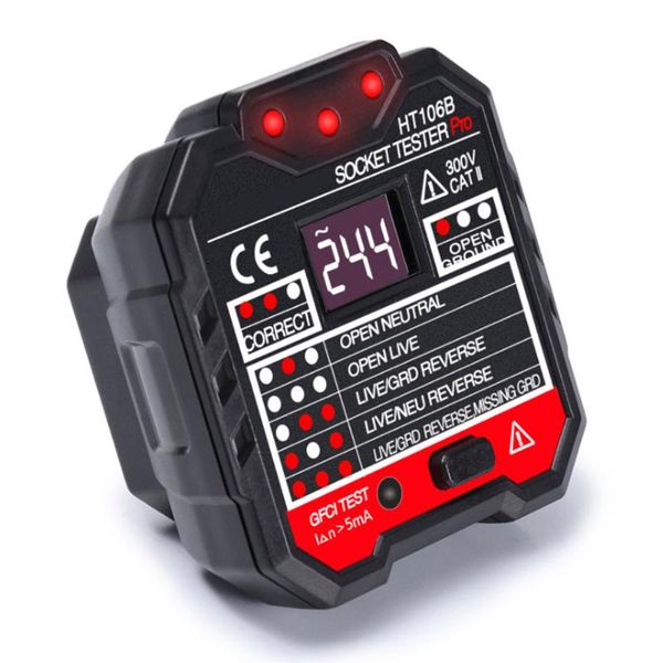 voltage meters electric socket tester leakage detection plug and play for home factory #2
voltage meters electric socket tester leakage detection plug and play for home factory #2