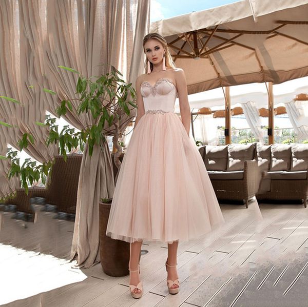 sweetheart pink a-line cocktail prom dress tulle tea length short evening gowns tea-length strapless formal gratuation party dresses, Black
sweetheart pink a-line cocktail prom dress tulle tea length short evening gowns tea-length strapless formal gratuation party dresses, Black