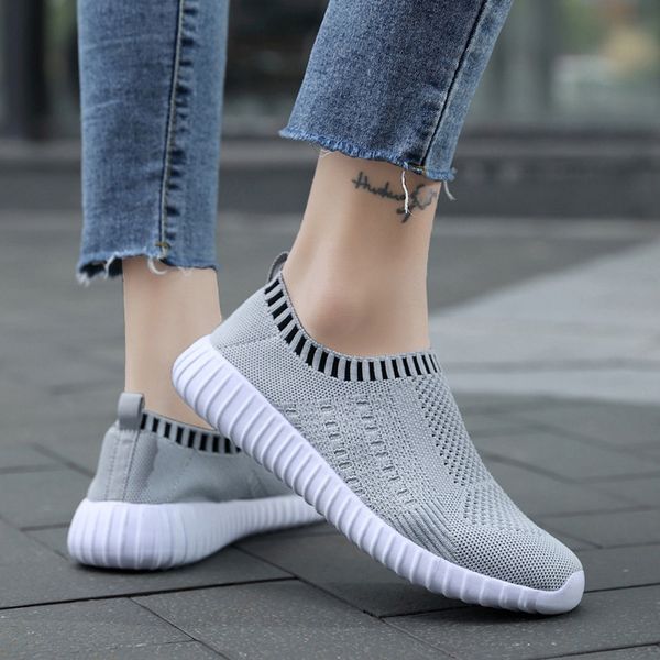 2021 new women mesh sneakers flat vulcanized shoes ladies knitting autumn loafers slip on breathable casual footwear plus size b4nk, Black
2021 new women mesh sneakers flat vulcanized shoes ladies knitting autumn loafers slip on breathable casual footwear plus size b4nk, Black