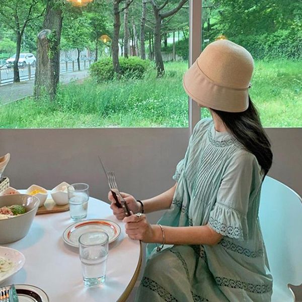 wide brim hats designer fashion women summer sun beach straw hat japanese foldable fisherman black beige bucket cap uv cut temperament girl, Blue;gray
wide brim hats designer fashion women summer sun beach straw hat japanese foldable fisherman black beige bucket cap uv cut temperament girl, Blue;gray