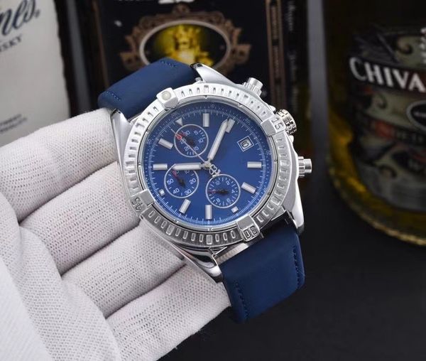 2021 new luxury watches classic men's fashion six-pin series all dials work designer watch brei brand leather strap, Slivery;brown
2021 new luxury watches classic men's fashion six-pin series all dials work designer watch brei brand leather strap, Slivery;brown