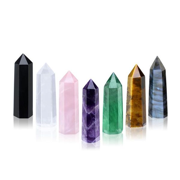 decorative objects & figurines sunligoo natural reiki polished mini tumbled single point amethyst rose quartz clear quart wand stone yoga ho
decorative objects & figurines sunligoo natural reiki polished mini tumbled single point amethyst rose quartz clear quart wand stone yoga ho