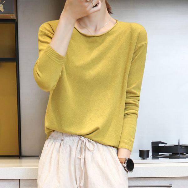 women's sweaters casual knitted female sweater, plus size sweater with round collar, spring and autumn 2021, White;black
women's sweaters casual knitted female sweater, plus size sweater with round collar, spring and autumn 2021, White;black