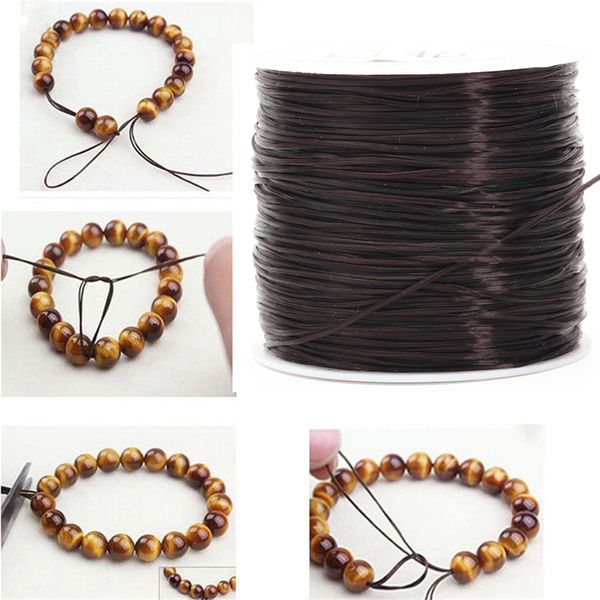 0.8mm diameter 50m long multicolor crystal elastic beading cord string thread for diy necklace bracelet jewelry making tools, Bronze;silver
0.8mm diameter 50m long multicolor crystal elastic beading cord string thread for diy necklace bracelet jewelry making tools, Bronze;silver