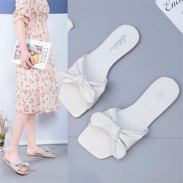 slippers women's 2021 summer bowknot sandals female beach temperament fashion wear lady, Black
slippers women's 2021 summer bowknot sandals female beach temperament fashion wear lady, Black