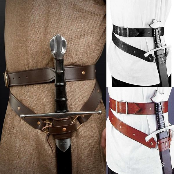 party masks medieval renaissance sword holder pu belt waist sheath men larp warrior pirate viking knight cosplay leather buckle strap
party masks medieval renaissance sword holder pu belt waist sheath men larp warrior pirate viking knight cosplay leather buckle strap