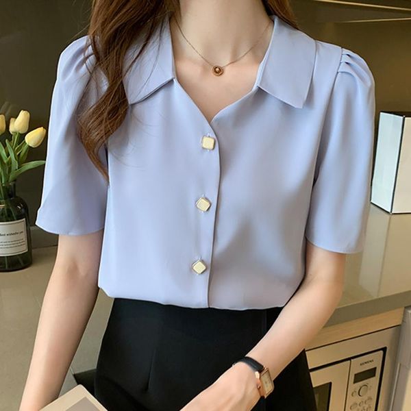 women's blouses & shirts ljsxls blusas mujer 2021 korean chiffon women button short sleeve female white summer woman clothes
women's blouses & shirts ljsxls blusas mujer 2021 korean chiffon women button short sleeve female white summer woman clothes