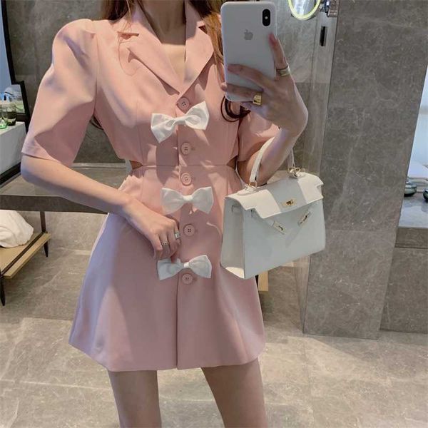 hollow out casual blazer dress for women notched short sleeve high waist mini dresses female bow fashion clothing 210529, Black;gray
hollow out casual blazer dress for women notched short sleeve high waist mini dresses female bow fashion clothing 210529, Black;gray