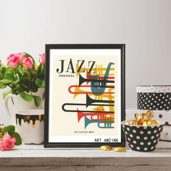 jazz festival print house exhibition poster music gallery oil painting canvas wall art pictures living room home decor
jazz festival print house exhibition poster music gallery oil painting canvas wall art pictures living room home decor