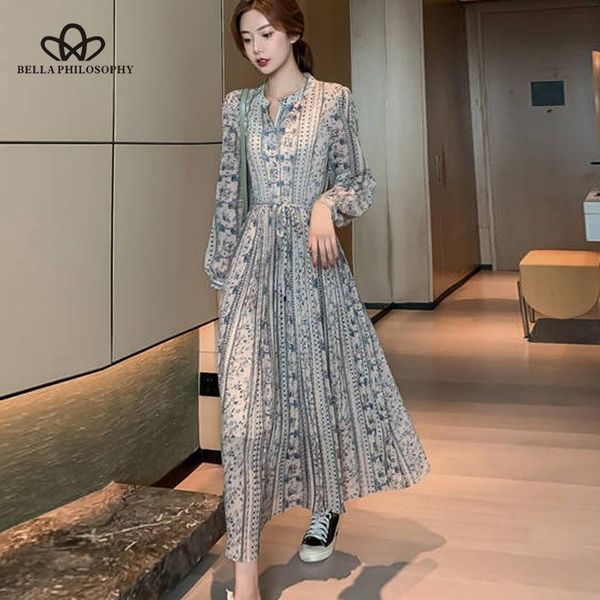 casual dresses hstar autumn french vintage women dress floral chiffon long-sleeve ladies high waist female a-line vestidos, Black;gray
casual dresses hstar autumn french vintage women dress floral chiffon long-sleeve ladies high waist female a-line vestidos, Black;gray