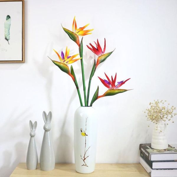 romantic artificial flower bird of paradise fake plant silk strelitzia reginae home office deskgarden balcony decor
romantic artificial flower bird of paradise fake plant silk strelitzia reginae home office deskgarden balcony decor