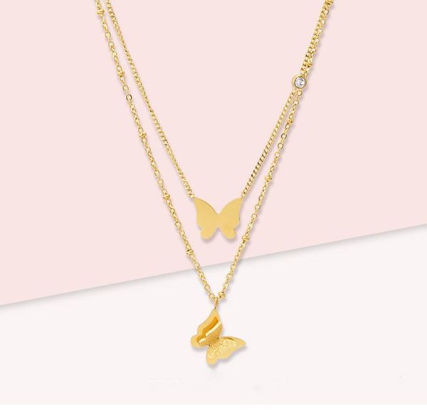 pendant necklaces meyrroyu stainless steel gold color butterfly rhinestone for women 2 layer choker 2021 trendy fashion gift jewelry, Silver
pendant necklaces meyrroyu stainless steel gold color butterfly rhinestone for women 2 layer choker 2021 trendy fashion gift jewelry, Silver