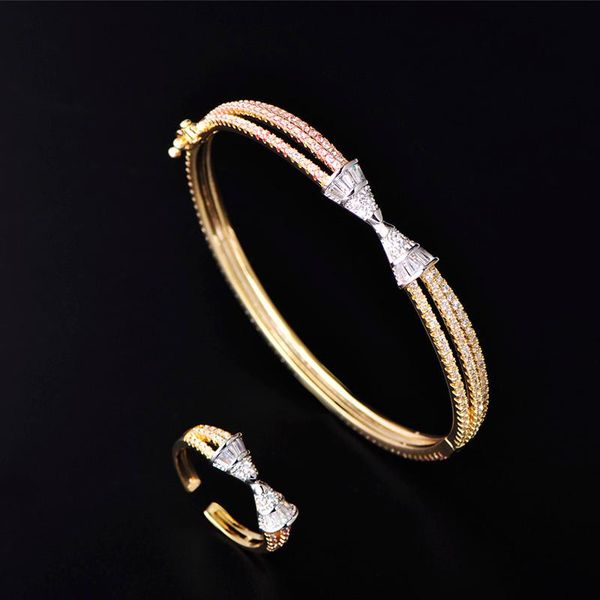 earrings & necklace mechosen fashion luxury super shiny gold bow shape ring bangle for wedding banquet engagement women bridal accessories g, Silver
earrings & necklace mechosen fashion luxury super shiny gold bow shape ring bangle for wedding banquet engagement women bridal accessories g, Silver